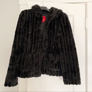 Vintage ESPRIT faux fur jacket
